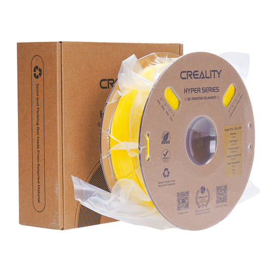 Filamento 3D Creality Hyper PLA 1,75mm 1Kg Amarelo