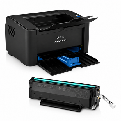Impressora Laser Pantum Elgin P2500W Wi-Fi 110v Com Toner PB210R Incluso