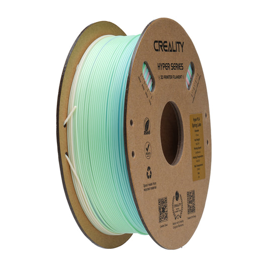 Filamento Creality Hyper Rainbow Spring Lake 1,75mm 1Kg  Colorido