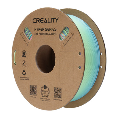 Filamento Creality Hyper Rainbow Spring Lake 1,75mm 1Kg  Colorido