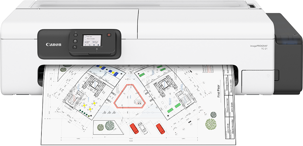 Impressora Plotter Canon Imageprograf TC-21 WF Bivolt  A1 24"