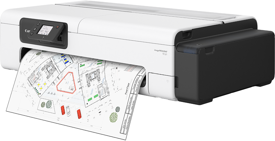 Impressora Plotter Canon Imageprograf TC-21 WF Bivolt  A1 24"