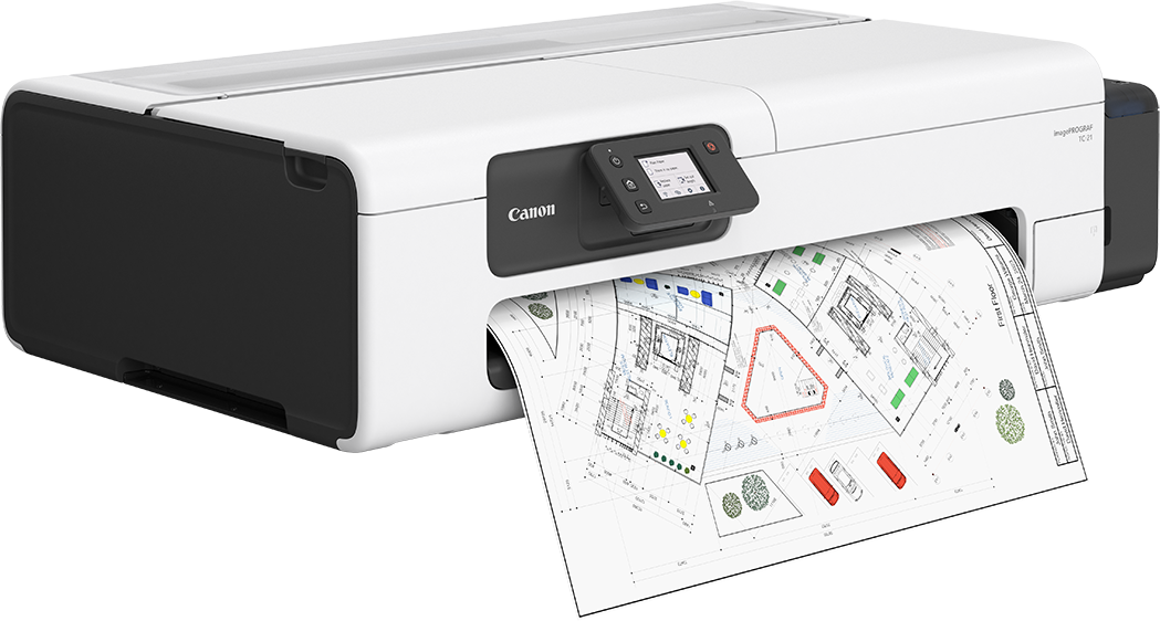Impressora Plotter Canon Imageprograf TC-21 WF Bivolt  A1 24"