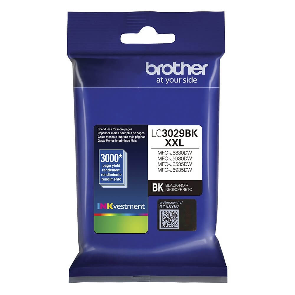 Cartucho Brother LC 3029 BK Preto 