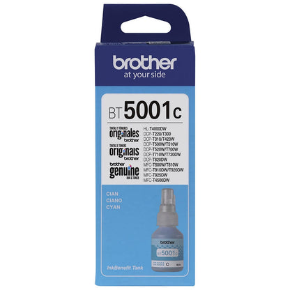 Refil de Tinta Brother BT5001C Ciano