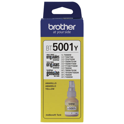 Refil de Tinta Brother BT5001Y Amarelo