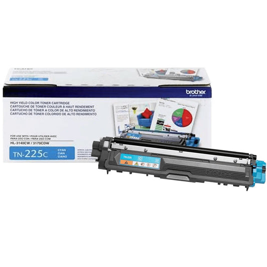 Cartucho Toner Brother TN-225C Ciano - Impressorajato