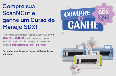 Máquina de Recorte Brother SDX225 220V + Esteira de recorte CADXMATSTD12 (Grátis)