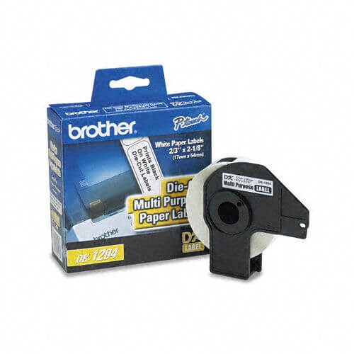 Etiqueta Brother 17mm DK-1204