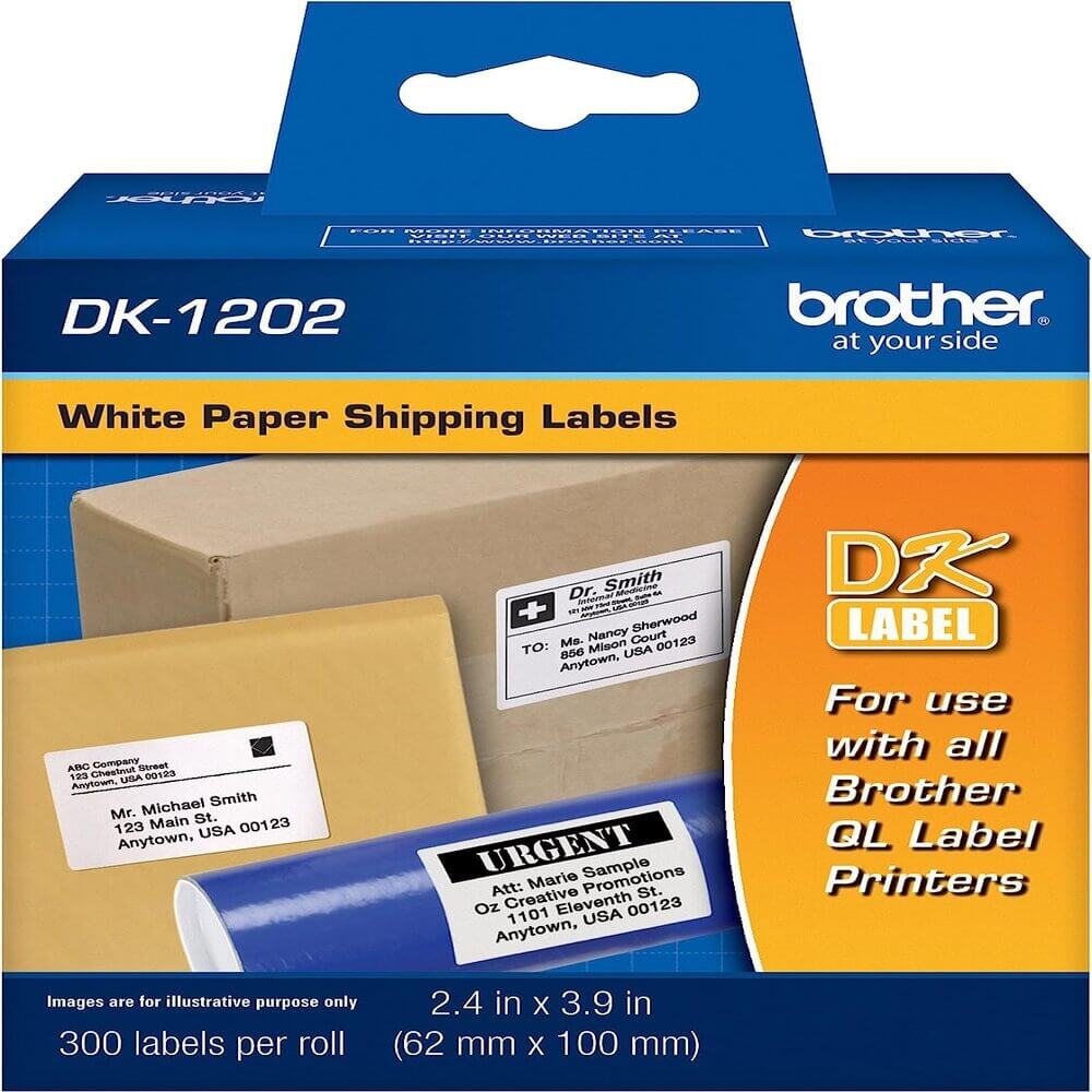 Etiqueta Brother DK-1202 62x100mm 