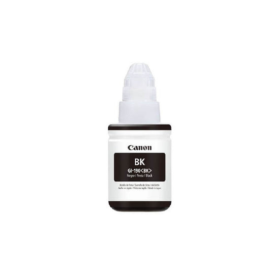 Refil de Tinta Canon GI 190 BK Preto