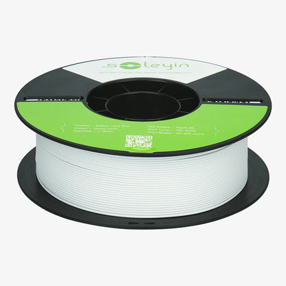 Filamento 3D Creality Soleyin Ultra PLA Matte White (Branco Fosco) 1.75mm 1Kg