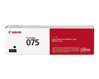 Toner Canon 075BK Preto Para MF663CDW MF665Cdw MF662Cdw LPB647Cdw LBP646Cdw