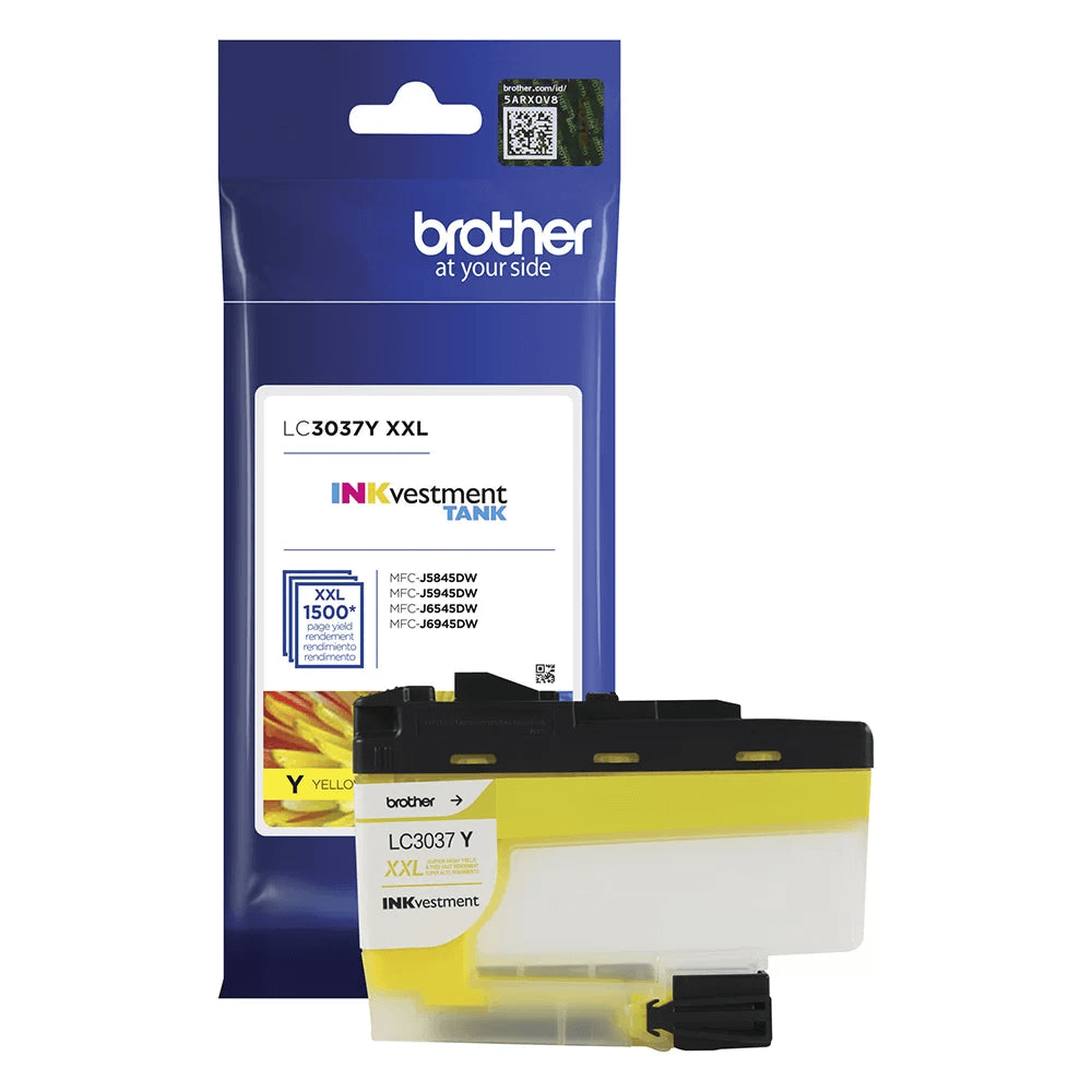 Cartucho de Tinta Brother LC 3037 Y Amarelo para MFC-J6545DW