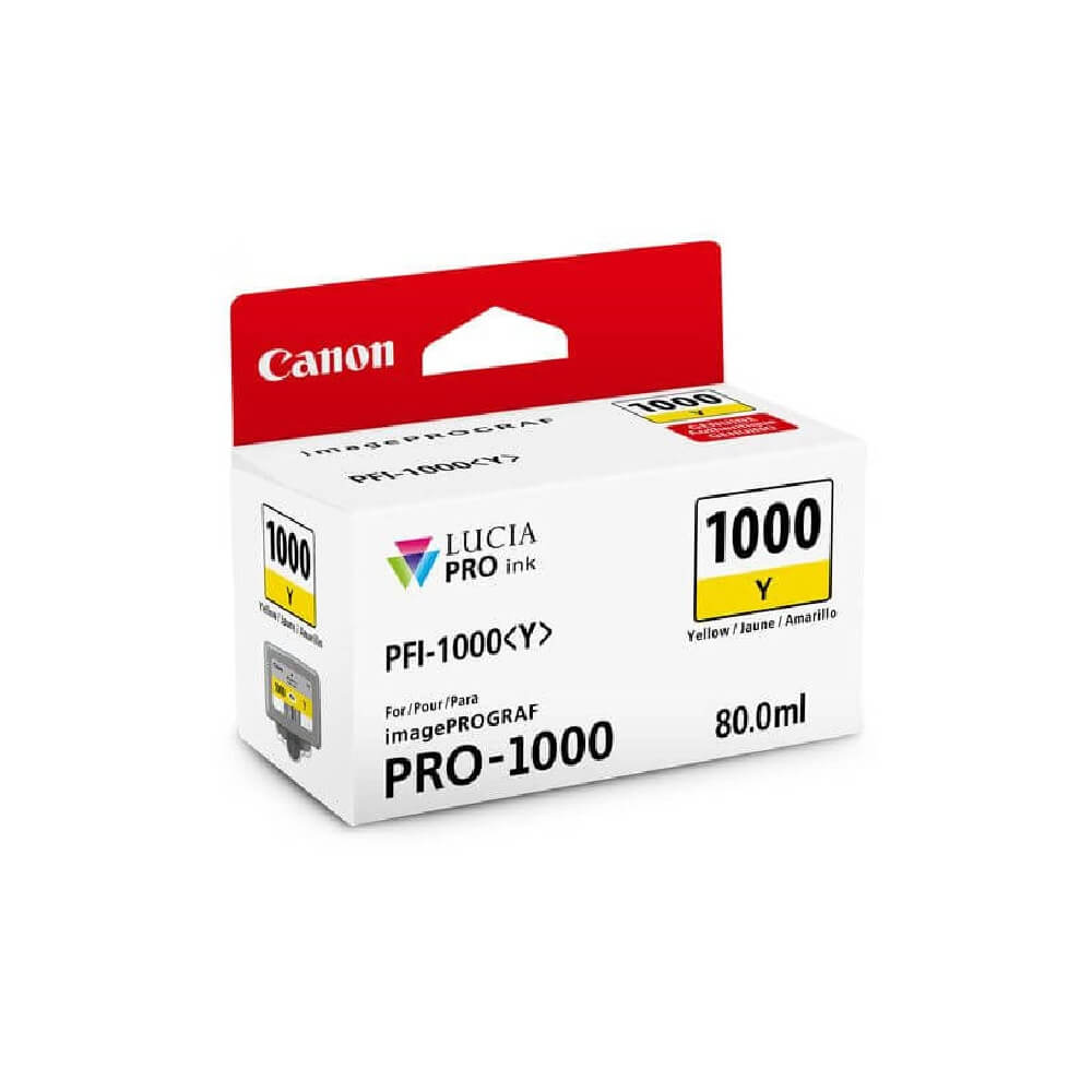 canon pfi 1000 amarelo