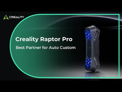 Scanner 3D Creality CR-Scan Raptor Pro - Laser Azul de Alta Precisão e Luz NIR