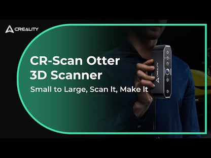 Scanner 3D Creality CR-Scan Otter - Precisão 0.02mm, Industrial e Full Color