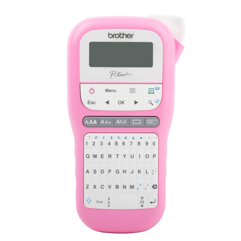 Rotulador Brother PT-H110PK Portátil Pink - Impressorajato