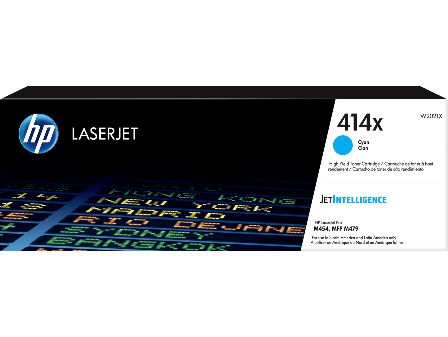 Toner HP W2021X 414X CIANO